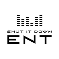 the logo for shut it down ent